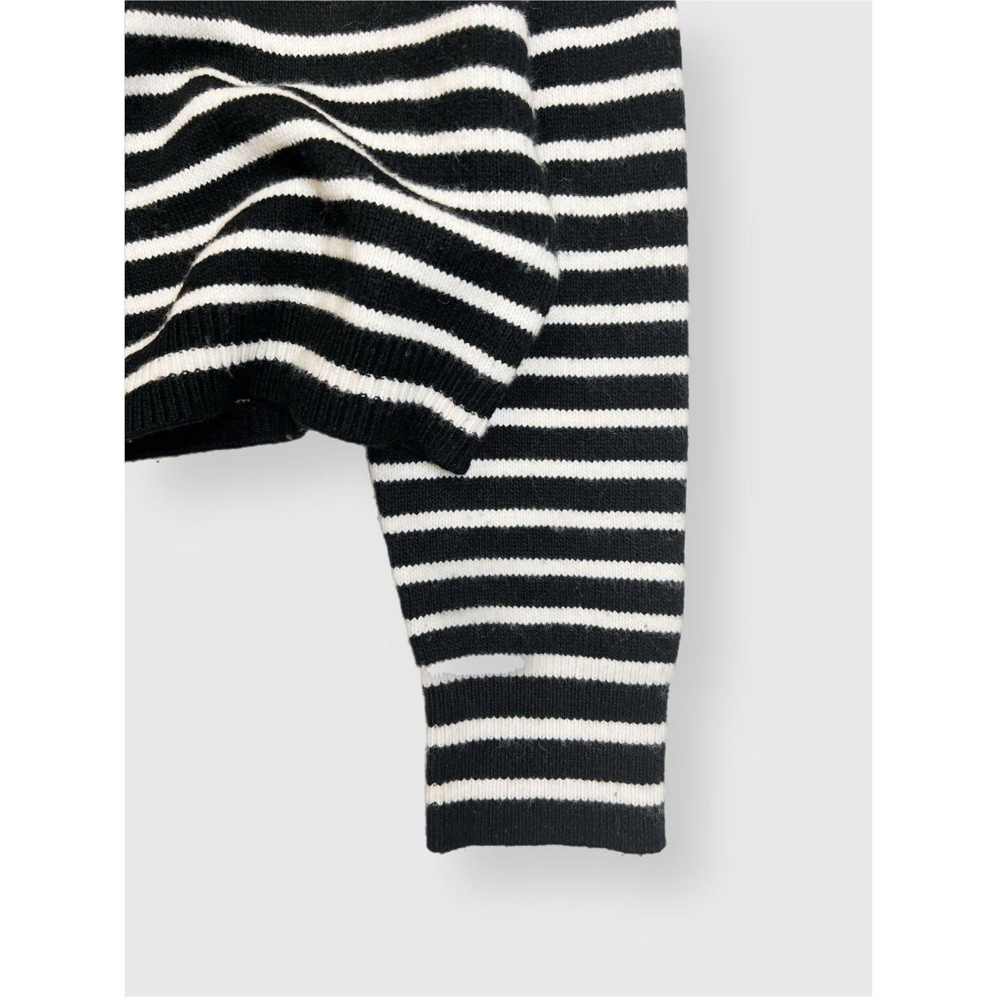 H&M Wool Blend Striped Pullover - S