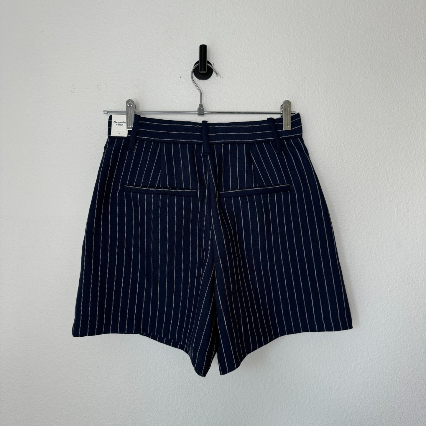 Abercrombie Pinstripe Tailored Shorts - S