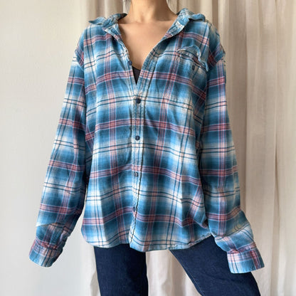 Patagonia Organic Cotton Plaid Button Down - XL