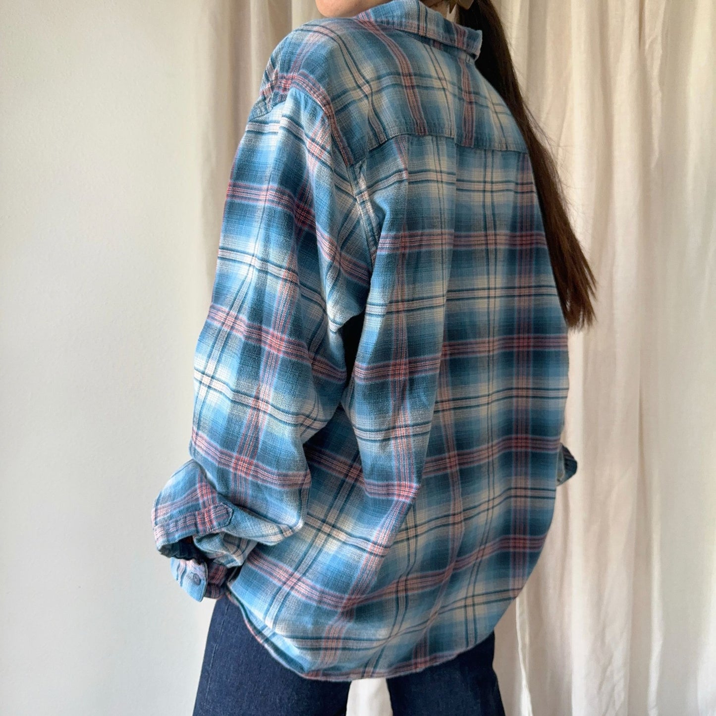 Patagonia Organic Cotton Plaid Button Down - XL