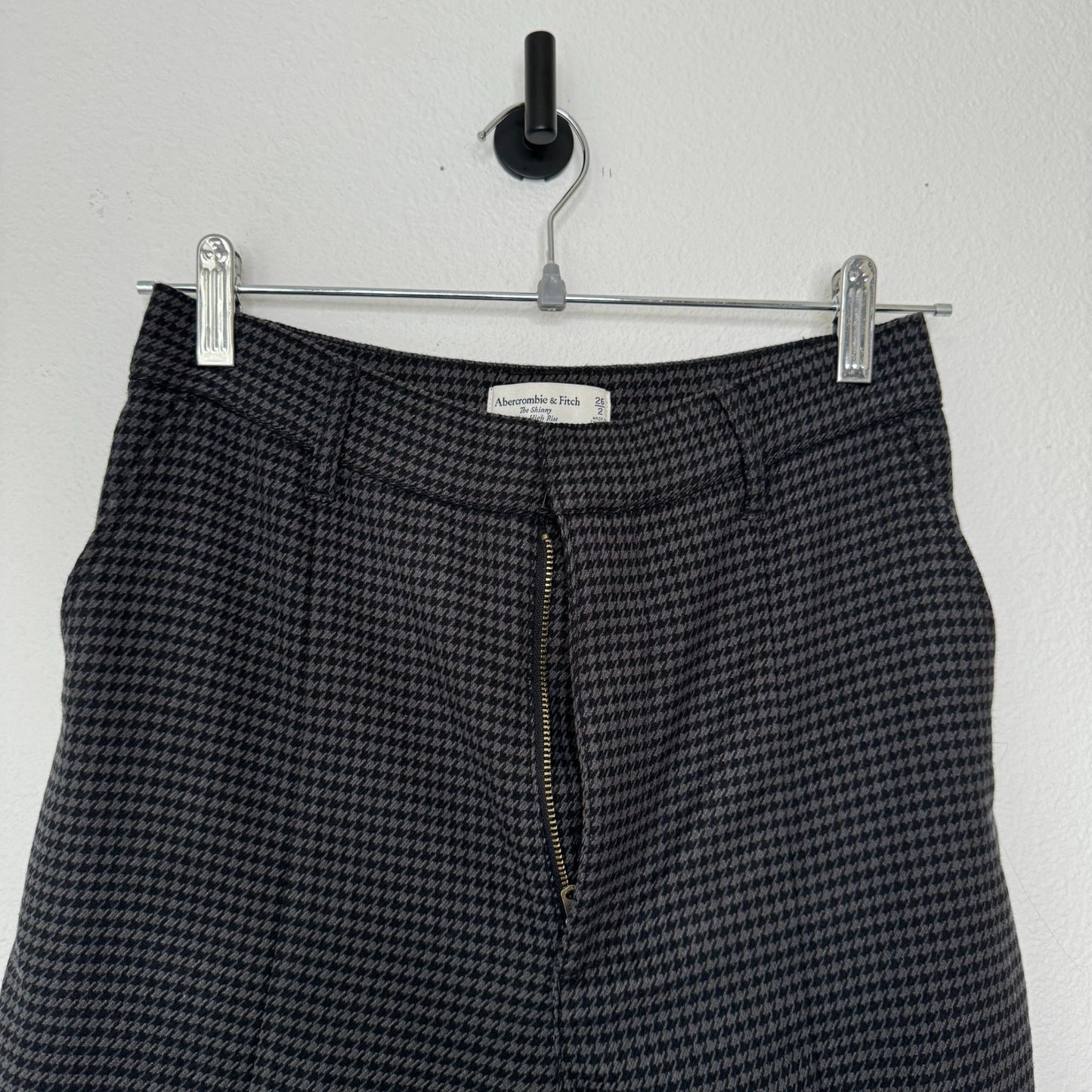 Abercrombie Houndstooth Split Leg Pants - 26