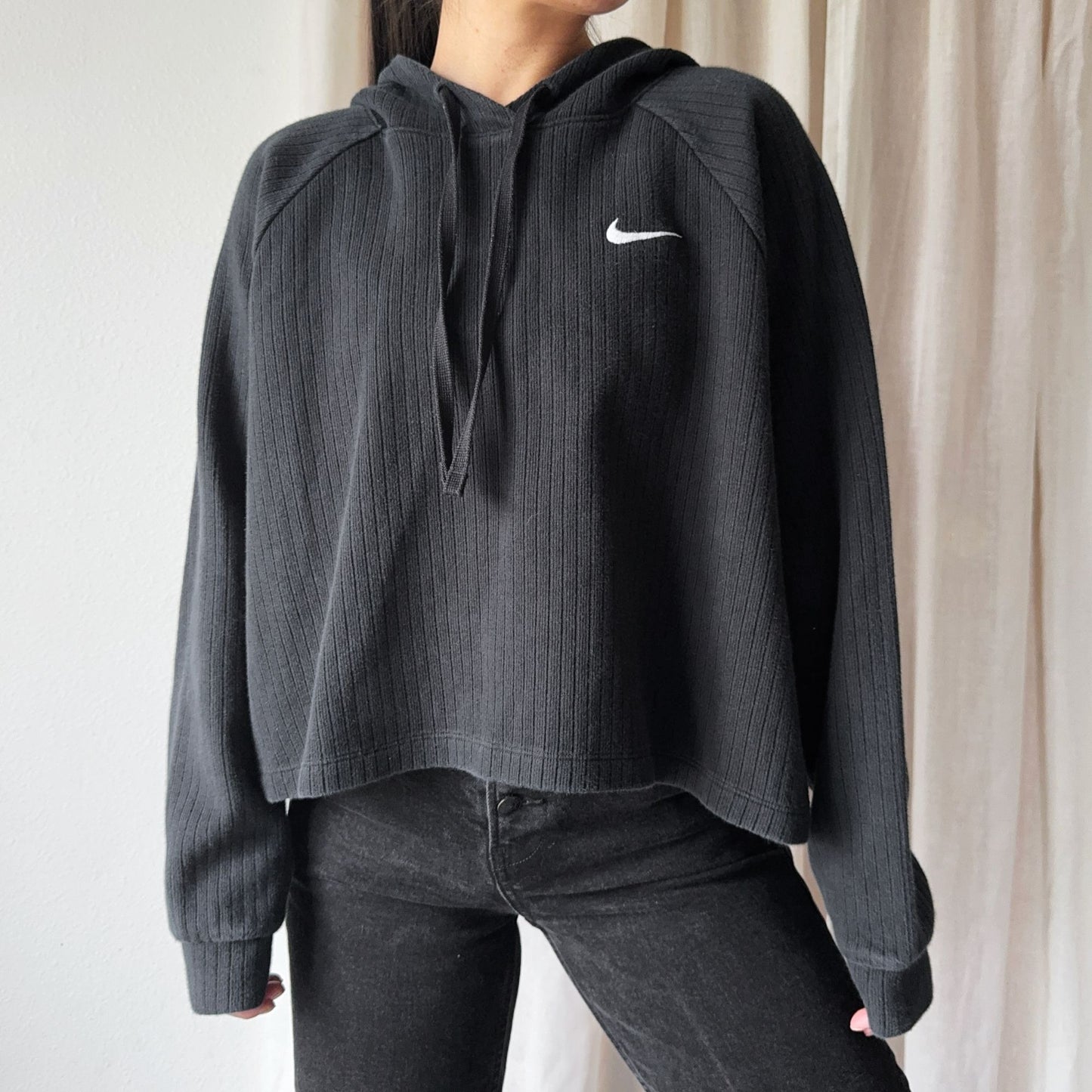 Nike Ribbed Hoodie - XL