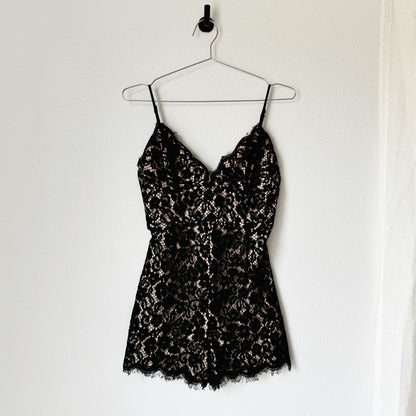 Bardot Lace Romper - M