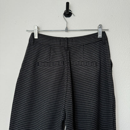 Abercrombie Houndstooth Split Leg Pants - 26