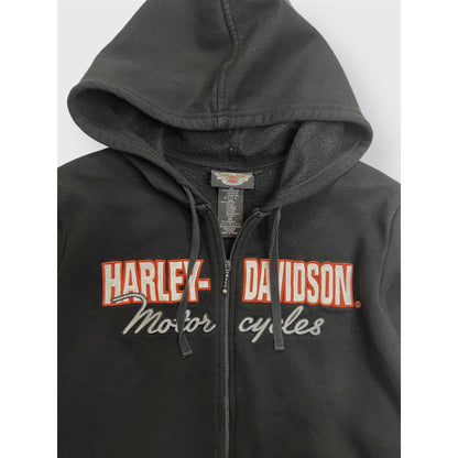 Harley Davidson Zip Up Sweatshirt - M