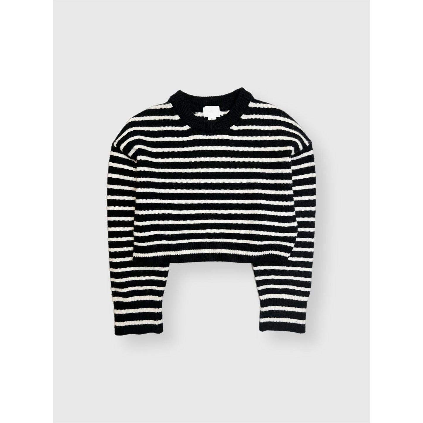 H&M Wool Blend Striped Pullover - S