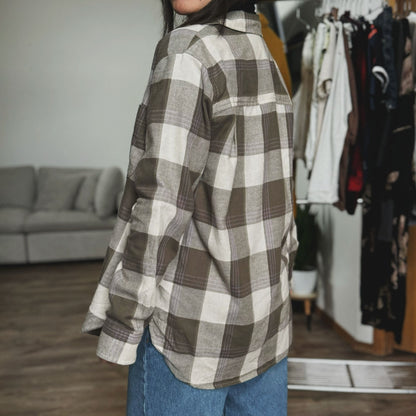 Madewell NWT Plaid Button Down - S