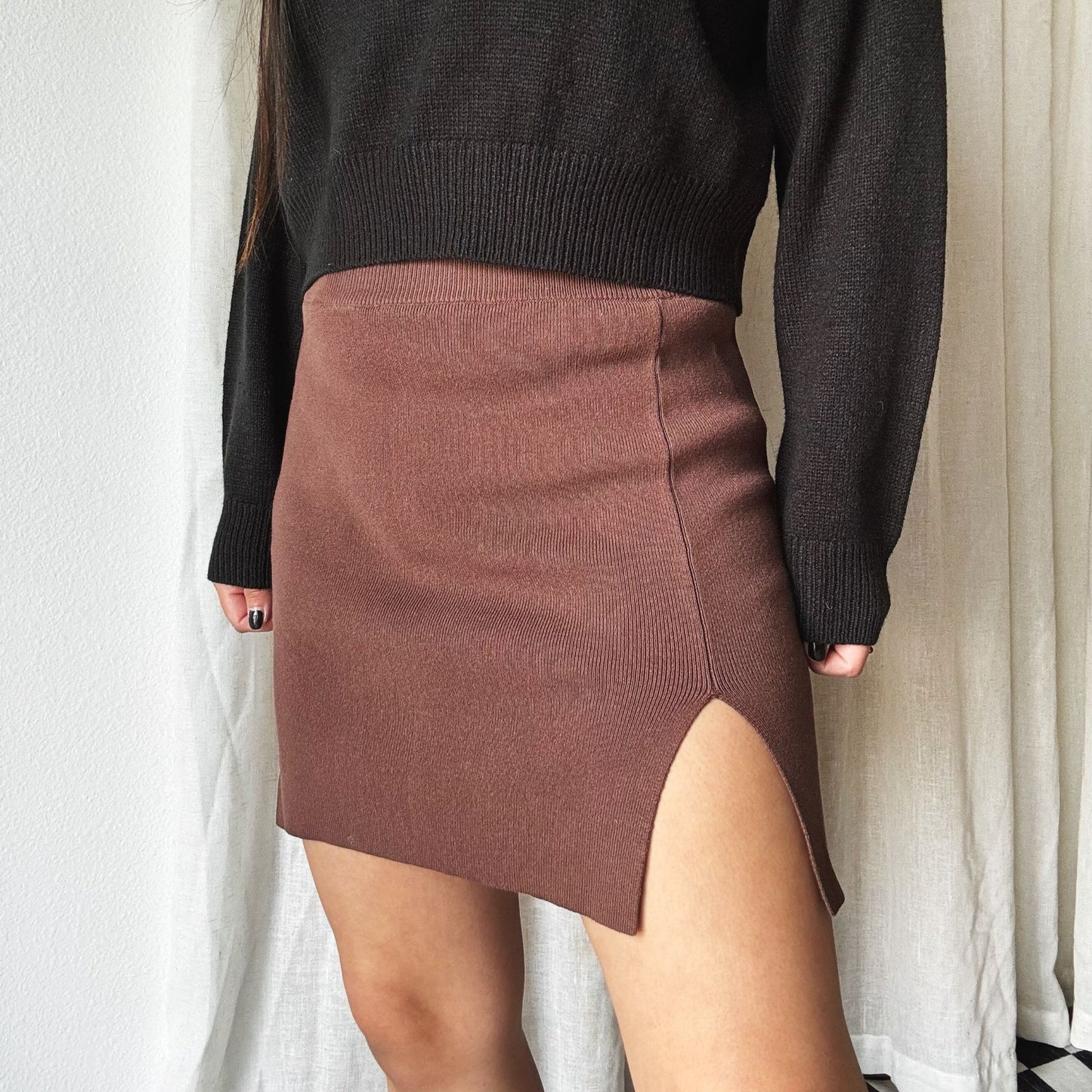 Lioness Mini Skirt - M